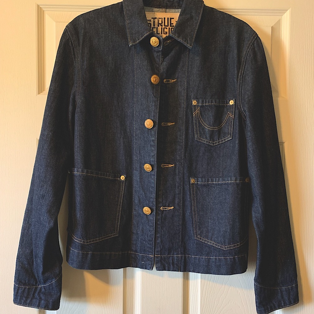 NWOT TRUE RELIGION DENIM JACKET 💎